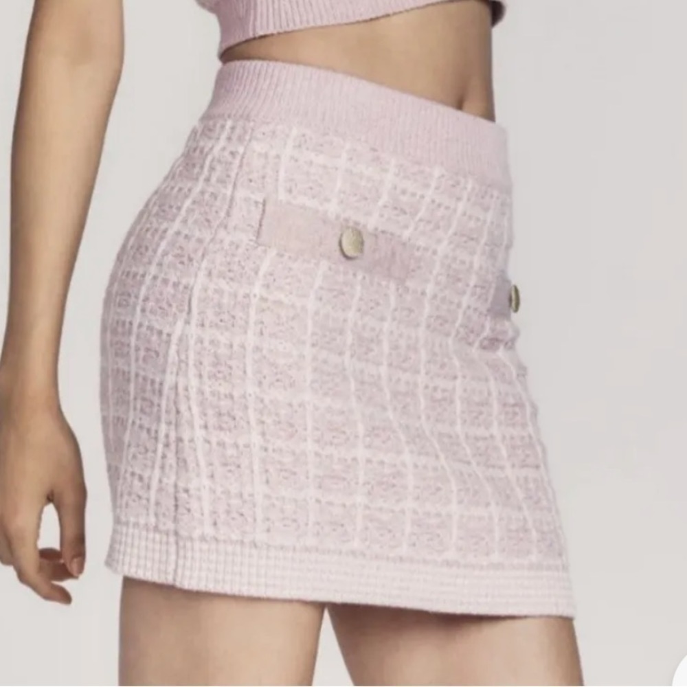 New With Tags Love Shack Fancy Callington Skirt Size Pink Gold multiple sizes